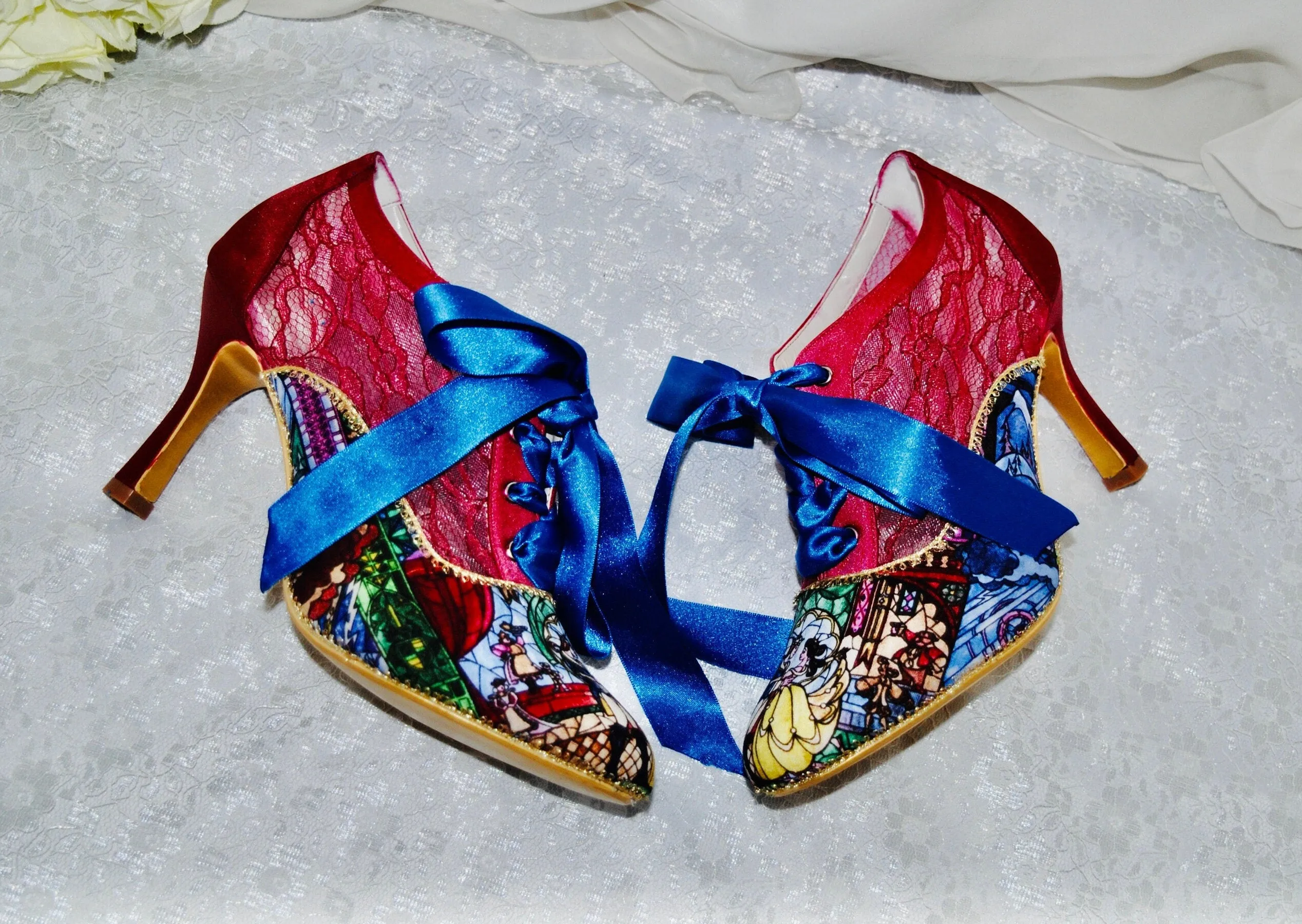 Beauty and the Beast Booties