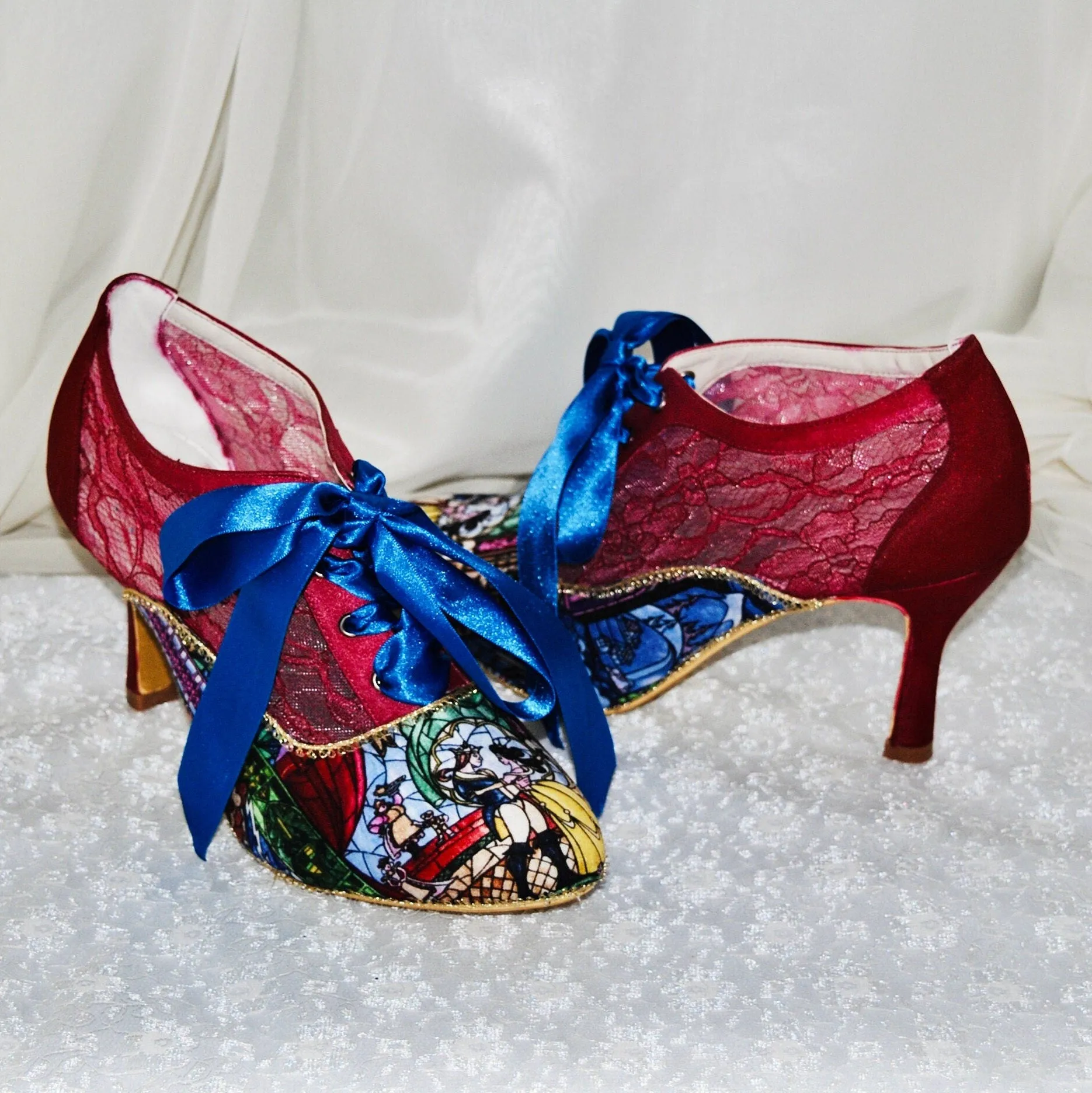 Beauty and the Beast Booties