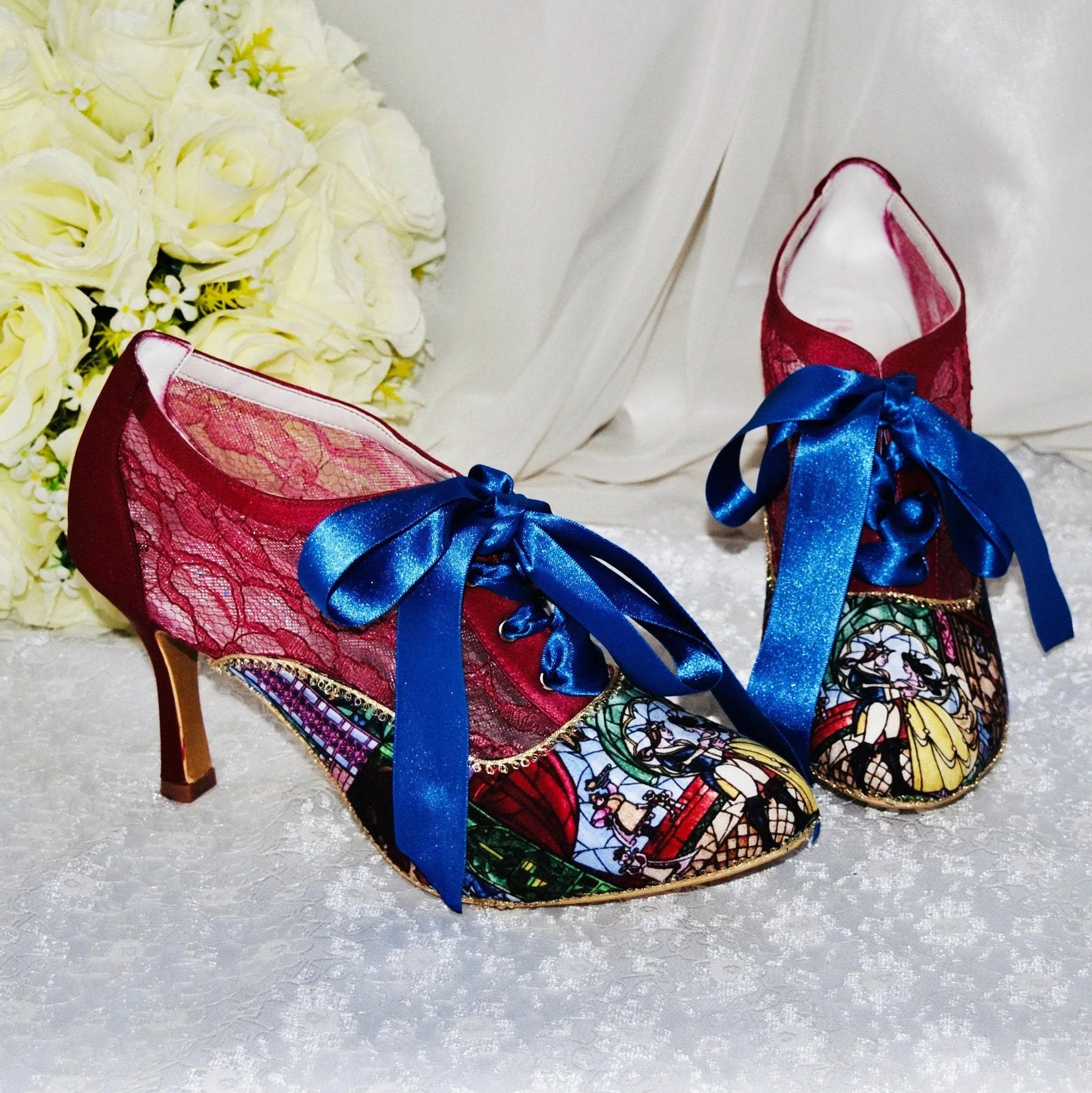 Beauty and the Beast Booties