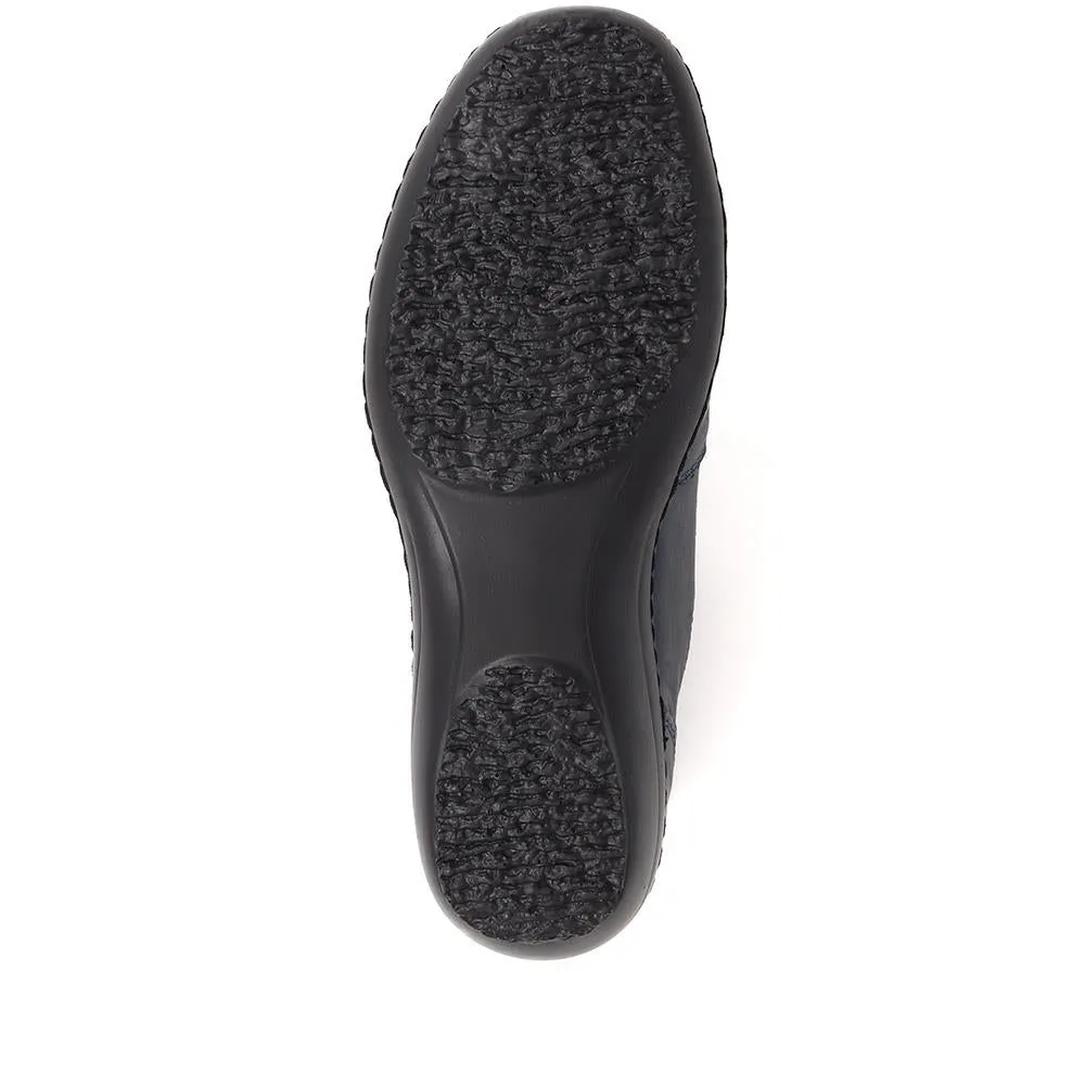 Leather Slip-On Shoes - HAK38031 / 324 716