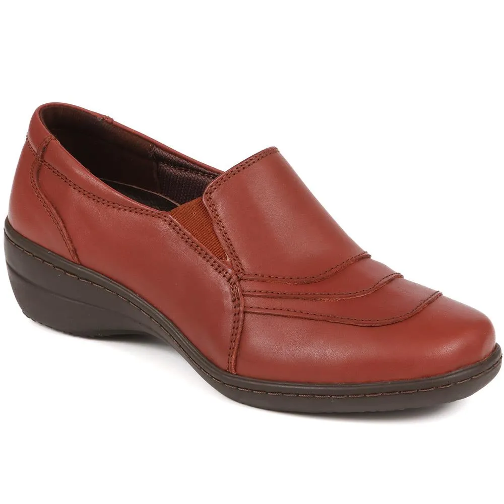 Leather Slip-On Shoes - HAK38031 / 324 716
