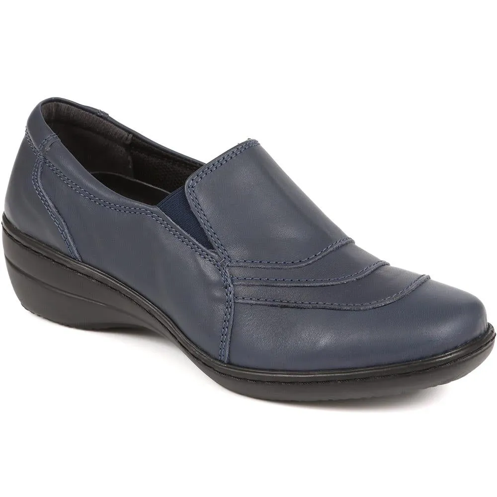 Leather Slip-On Shoes - HAK38031 / 324 716