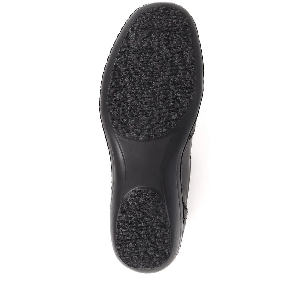 Leather Slip-On Shoes - HAK38031 / 324 716