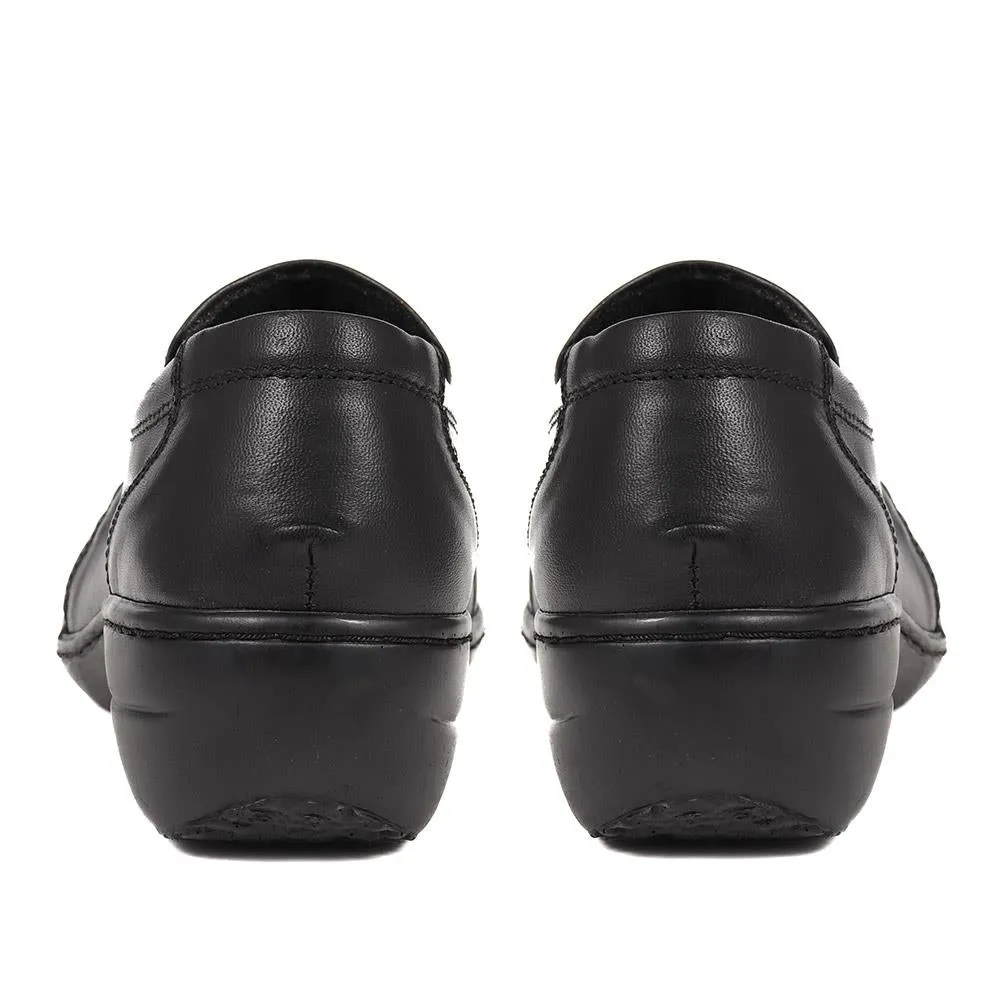 Leather Slip-On Shoes - HAK38031 / 324 716