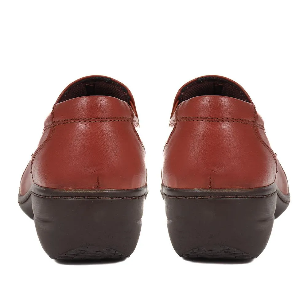 Leather Slip-On Shoes - HAK38031 / 324 716