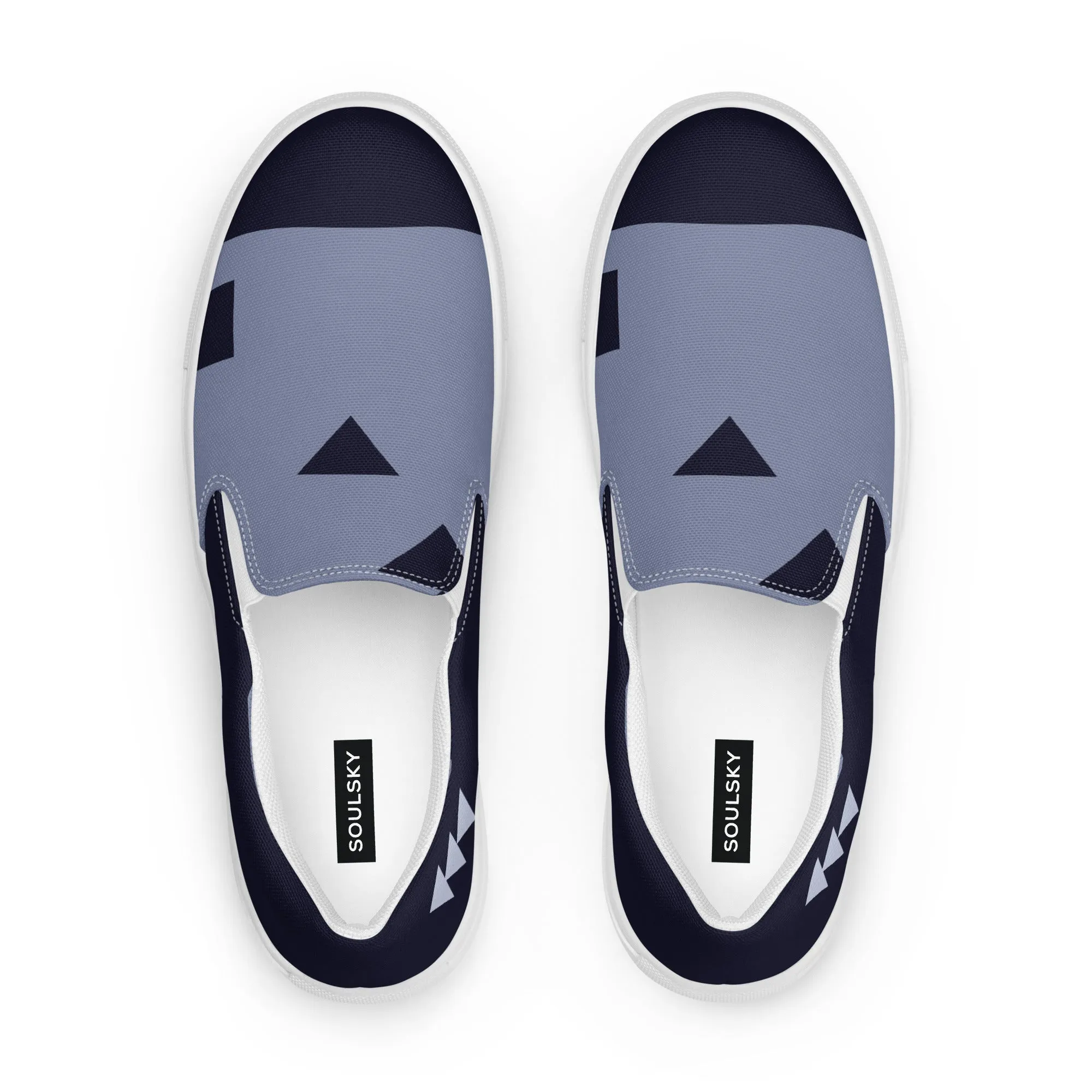 MISSING LINK Men’s Slip-On Canvas Shoes (Midnight)