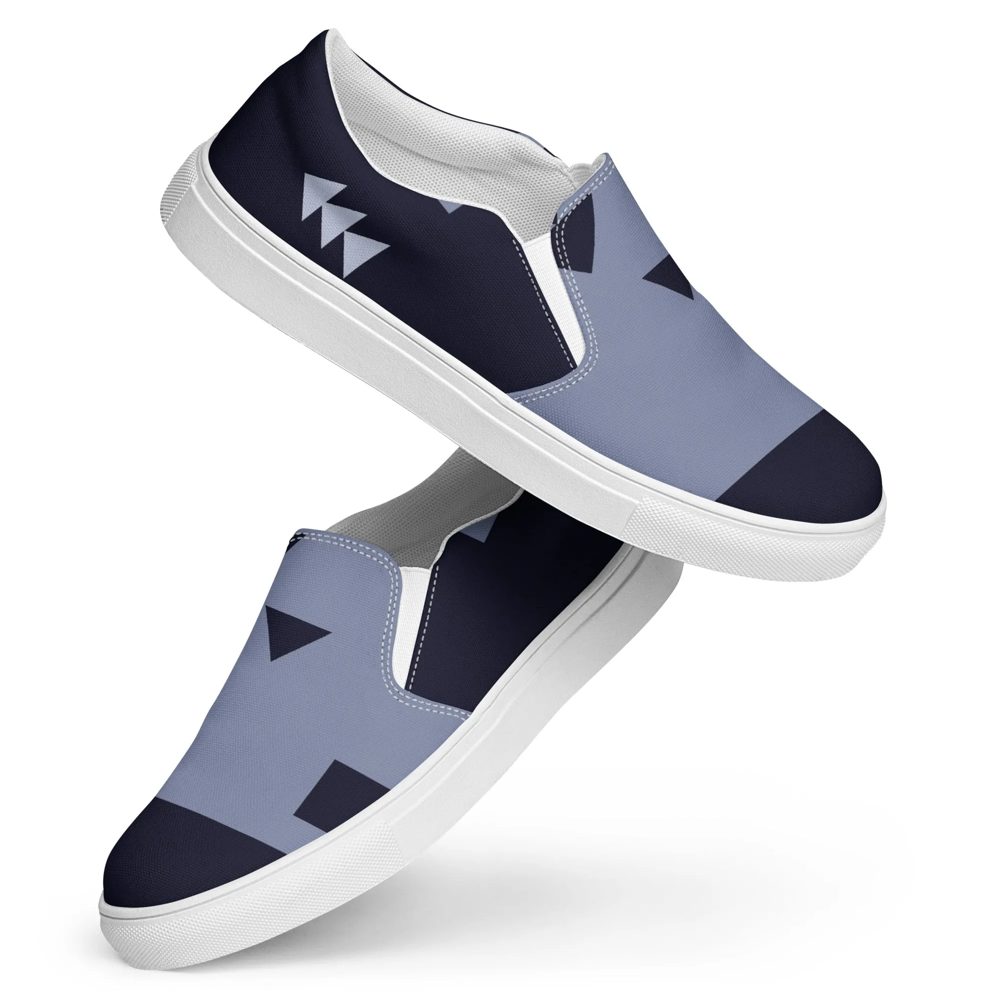 MISSING LINK Men’s Slip-On Canvas Shoes (Midnight)