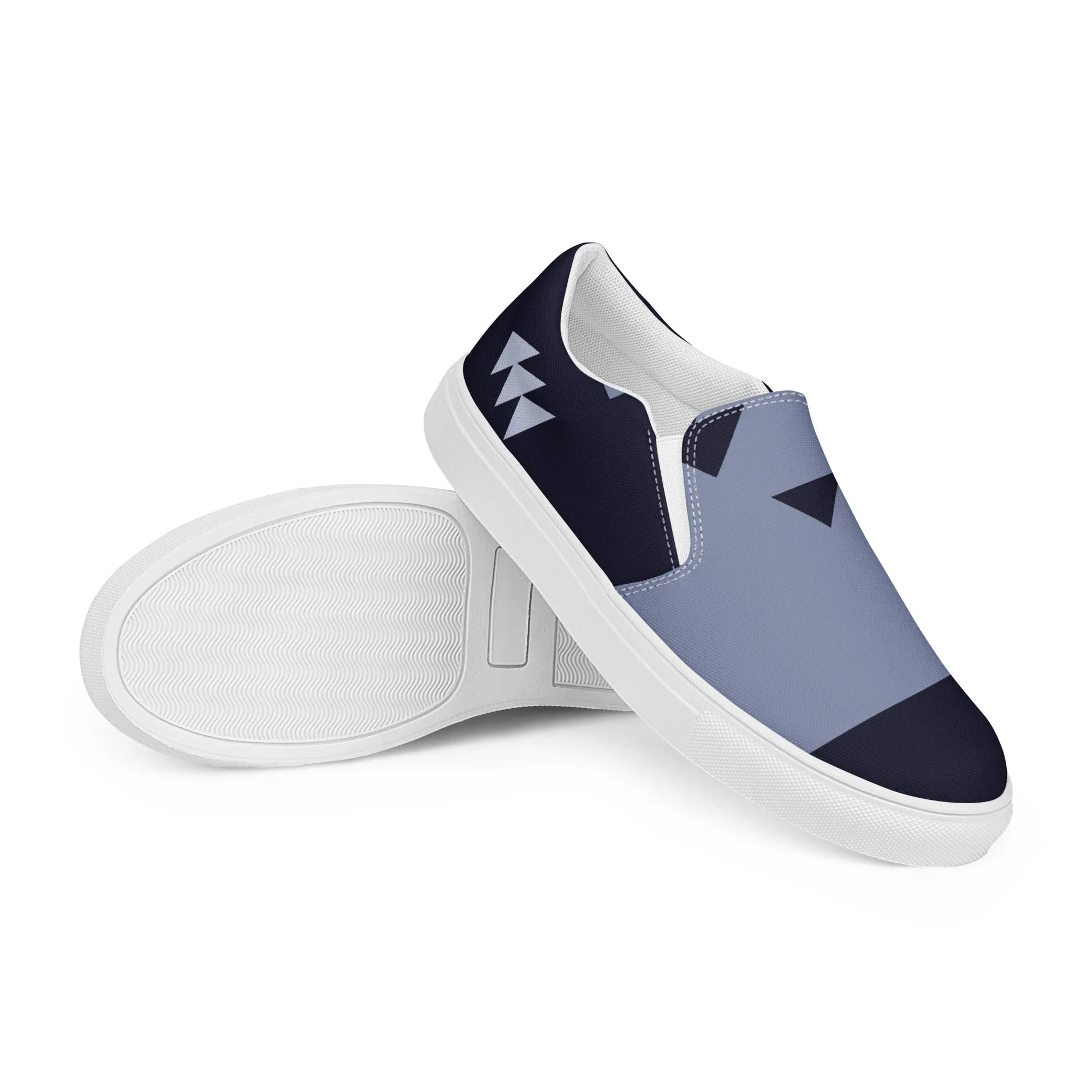 MISSING LINK Men’s Slip-On Canvas Shoes (Midnight)