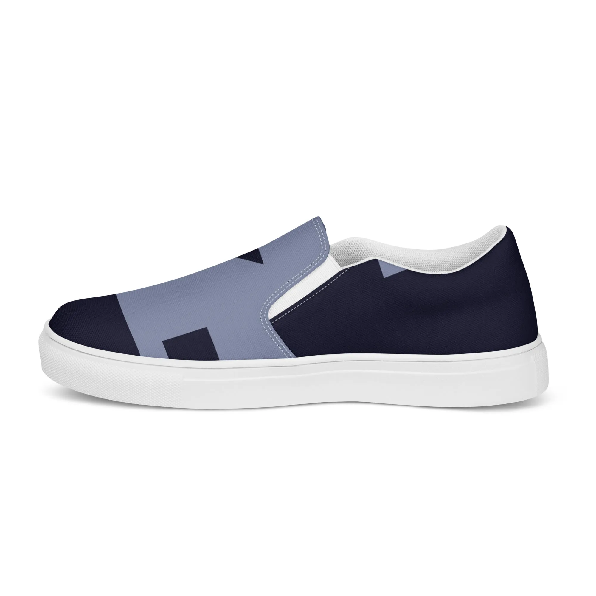 MISSING LINK Men’s Slip-On Canvas Shoes (Midnight)