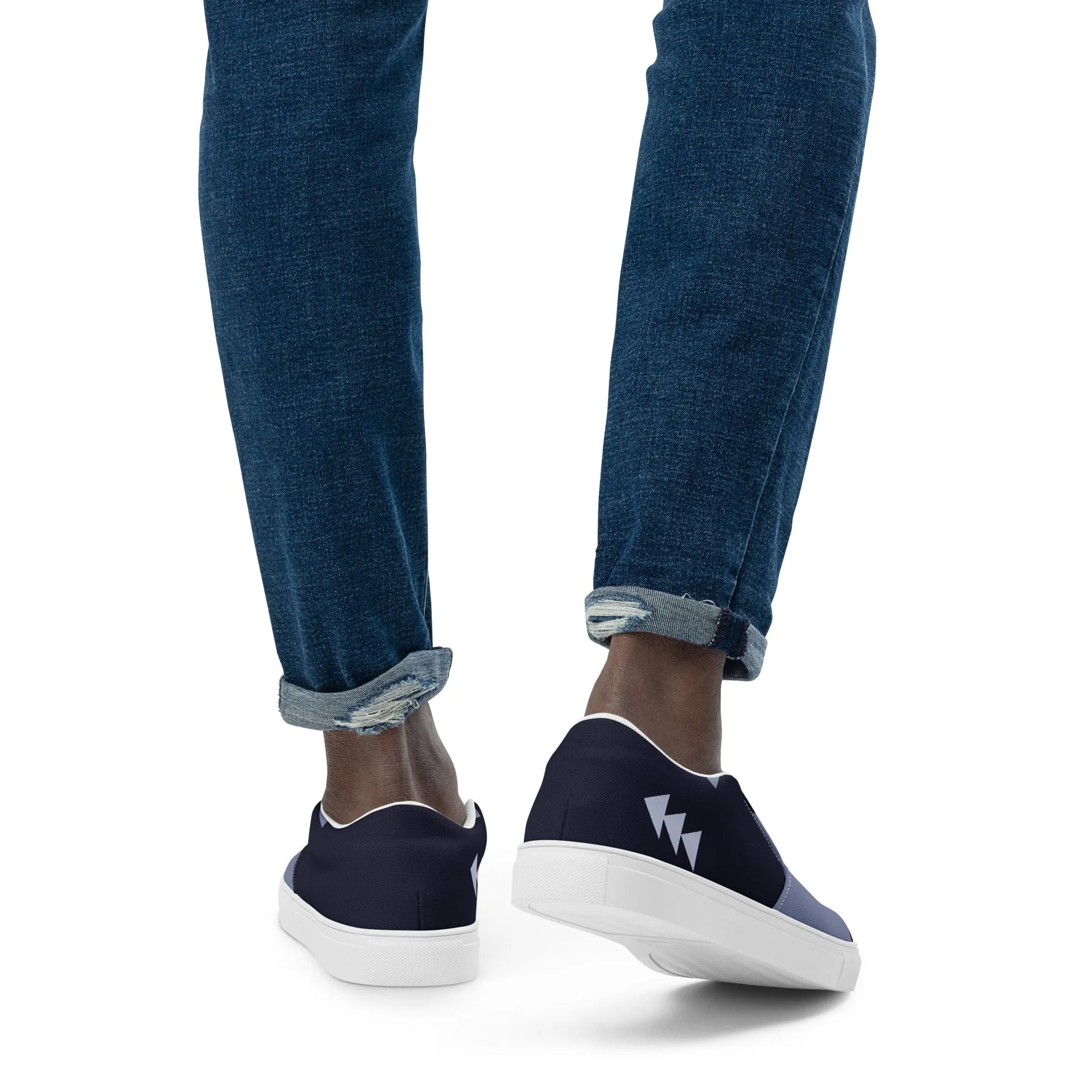 MISSING LINK Men’s Slip-On Canvas Shoes (Midnight)