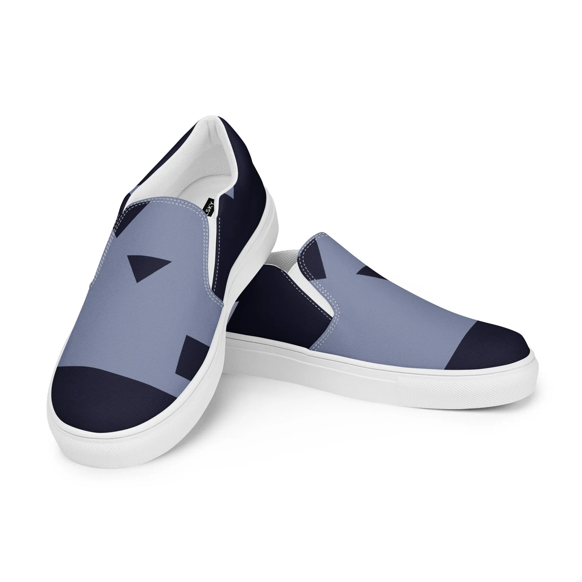 MISSING LINK Men’s Slip-On Canvas Shoes (Midnight)