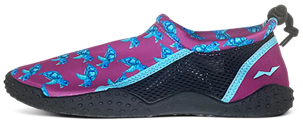 Norty Girls Sizes 11-4 Slip on Aqua Socks Pool Beach Water Shoe