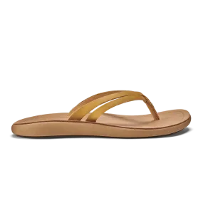 OluKai Women's Kapehe Luana Sandals- Golden Harvest/Golden Sand