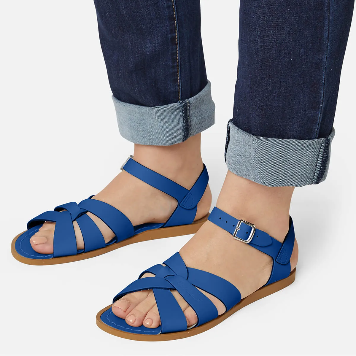 Original Adult Sandals in Cobalt by Salt-Water - Last One In Stock - SW 4 / EUR 36