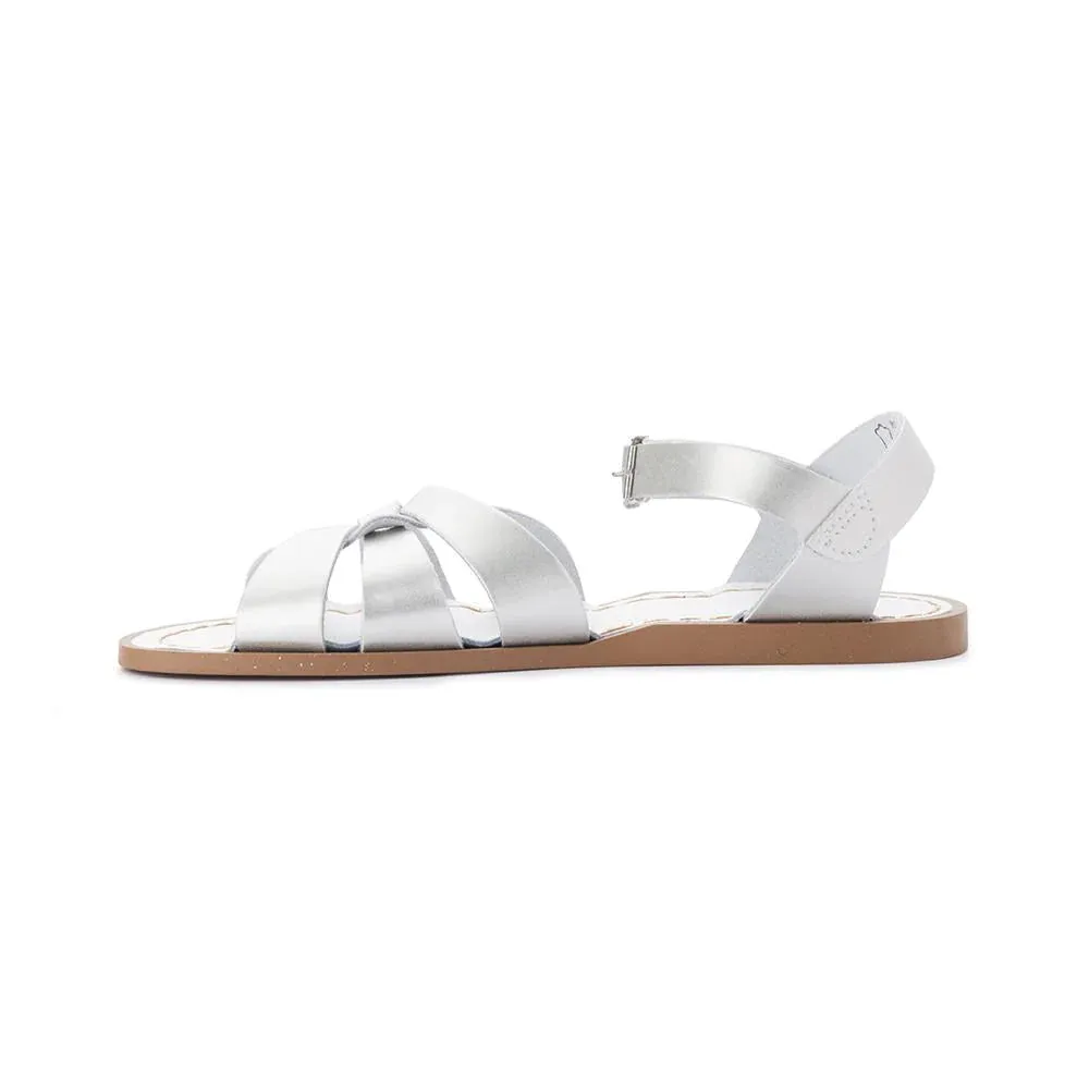 Salt Water Sandals - Adults Original Silver