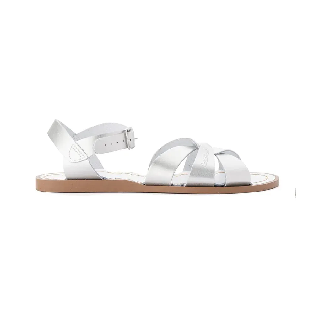 Salt Water Sandals - Adults Original Silver