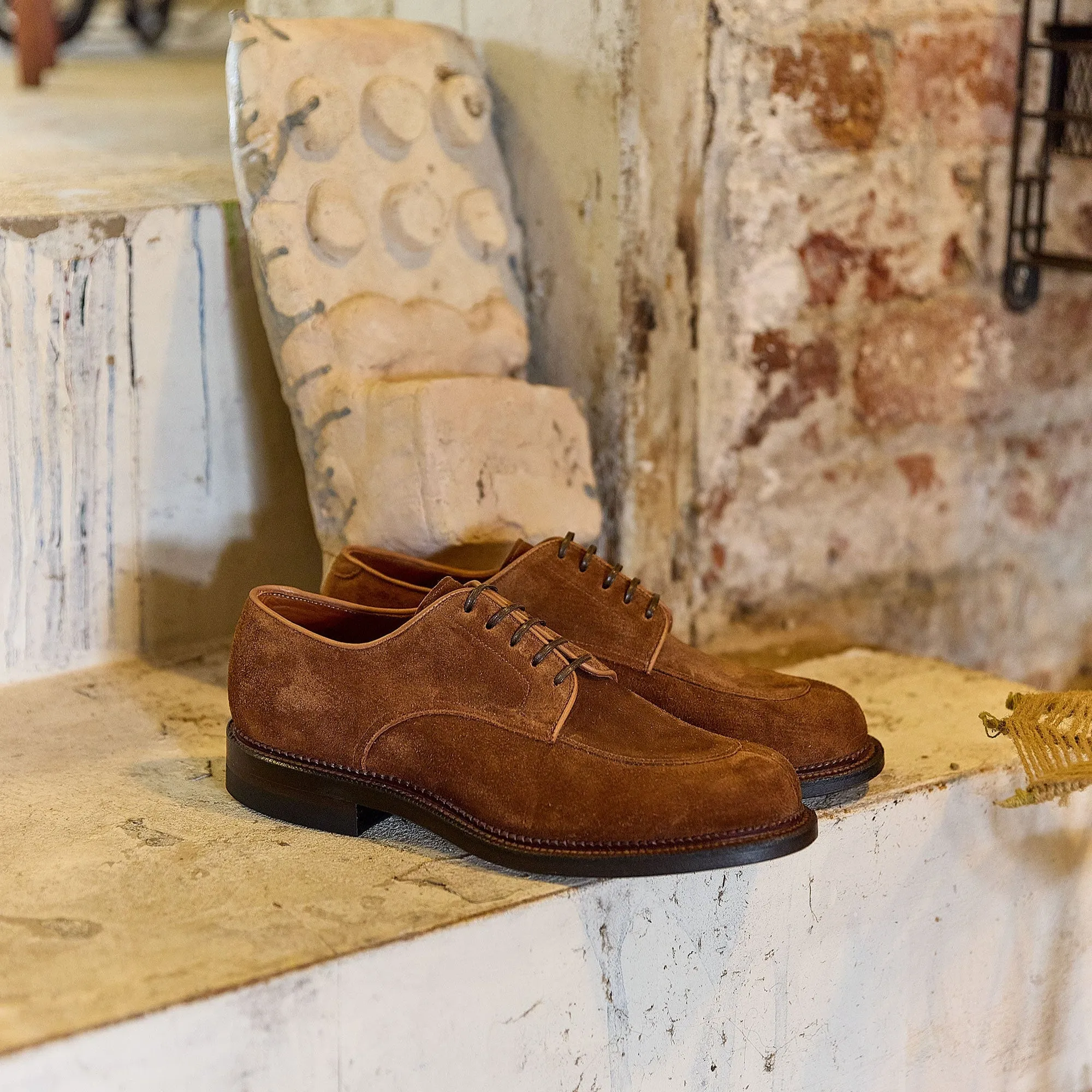 Savoy - Chestnut Janus Calf Suede