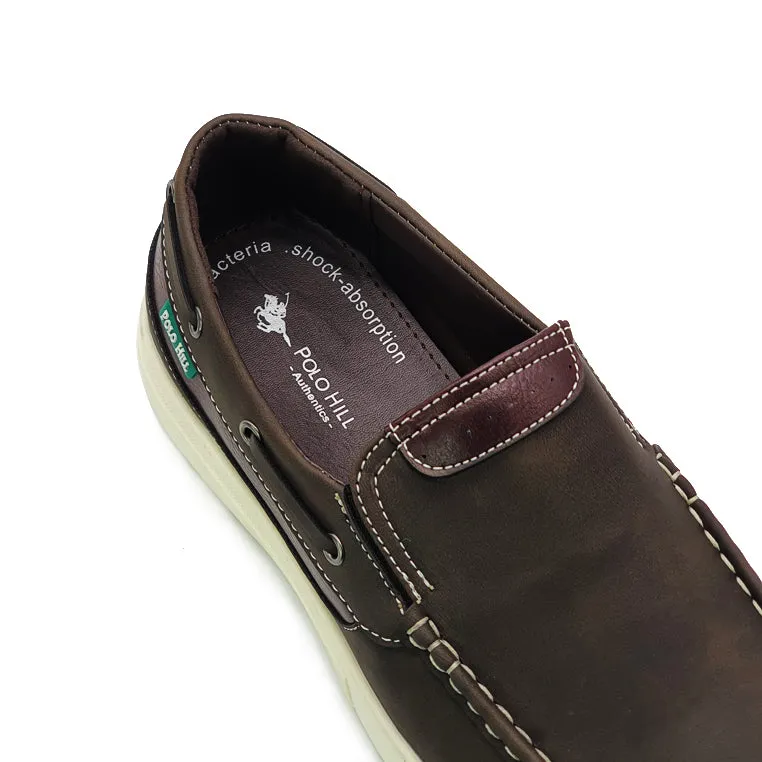 Slip On Laceless Boat Shoes