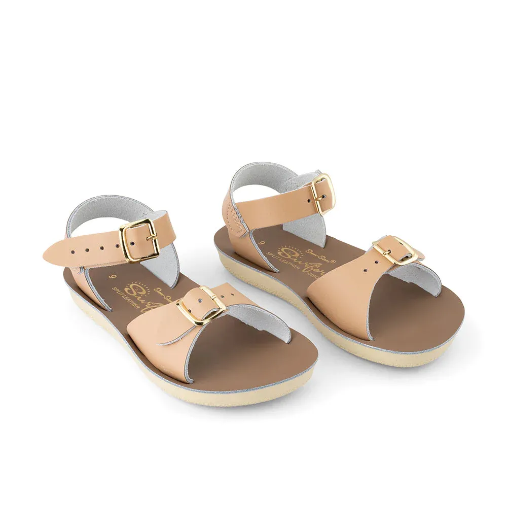 Surfer Salt Water Sandals - Latte - Select Size