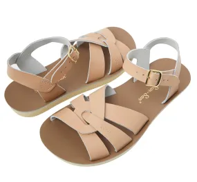 Swimmer Adult Sandals in Latte by Salt-Water - Last One In Stock - SS4 / EU 36