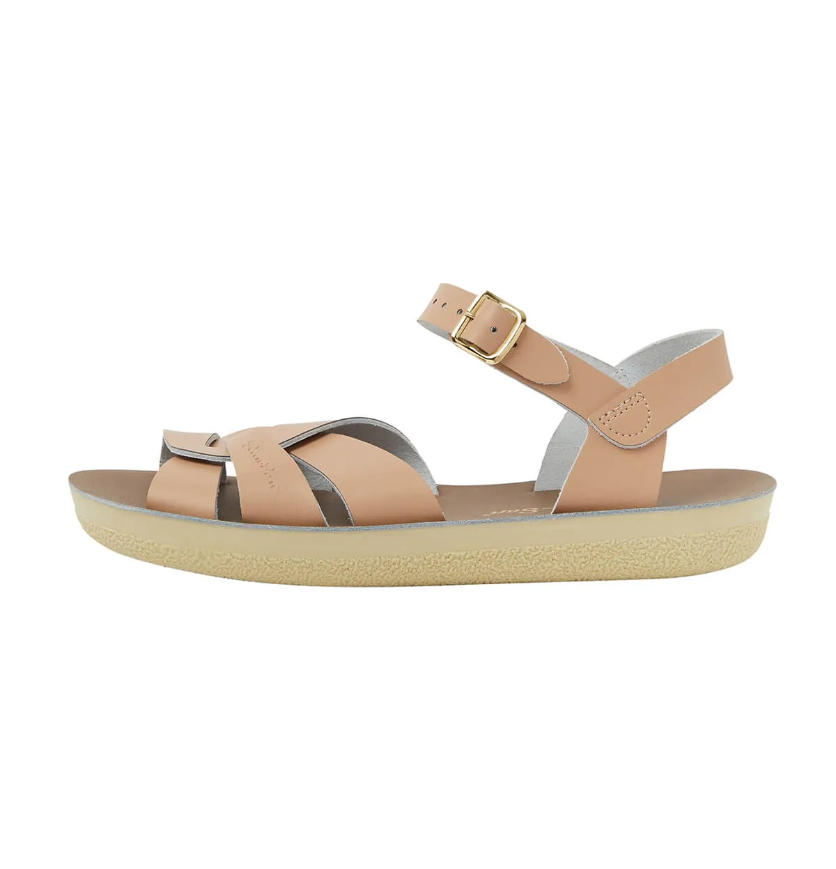 Swimmer Adult Sandals in Latte by Salt-Water - Last One In Stock - SS4 / EU 36