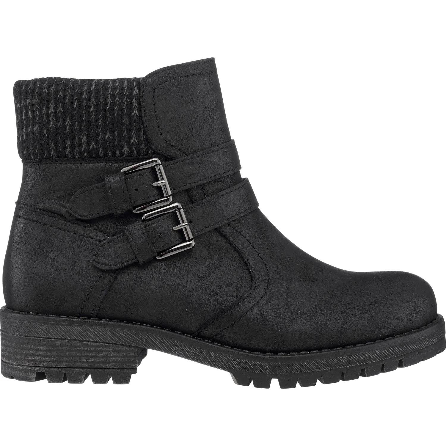 Valli Black Ankle Bootie