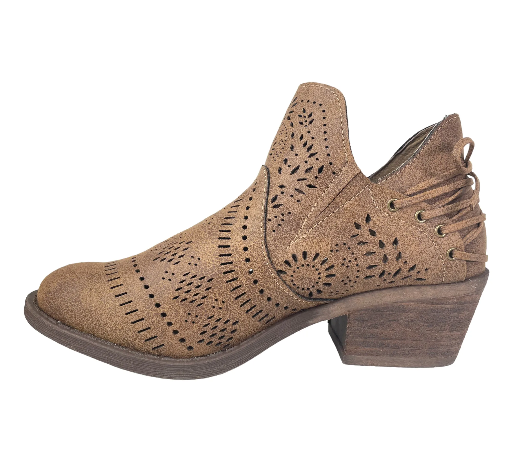 Very G Cindy Bootie in Tan